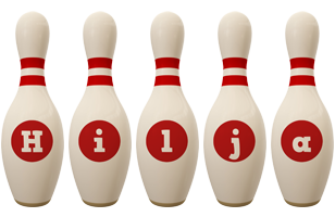 Hilja bowling-pin logo