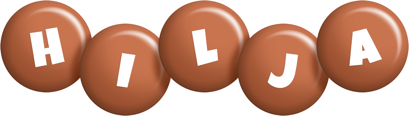 Hilja candy-brown logo