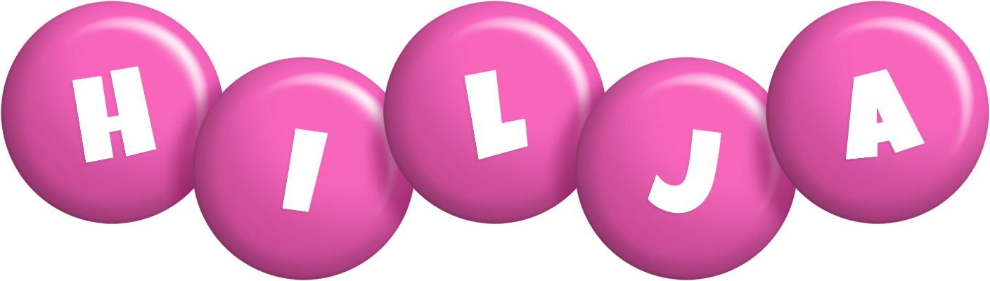 Hilja candy-pink logo