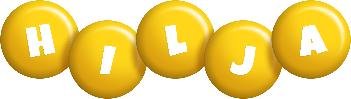 Hilja candy-yellow logo