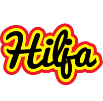 Hilja flaming logo