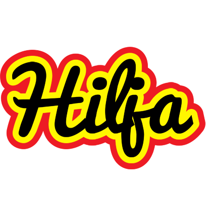 Hilja flaming logo