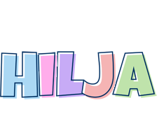 Hilja pastel logo