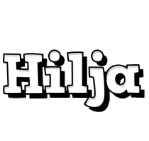 Hilja snowing logo