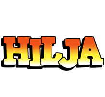 Hilja sunset logo