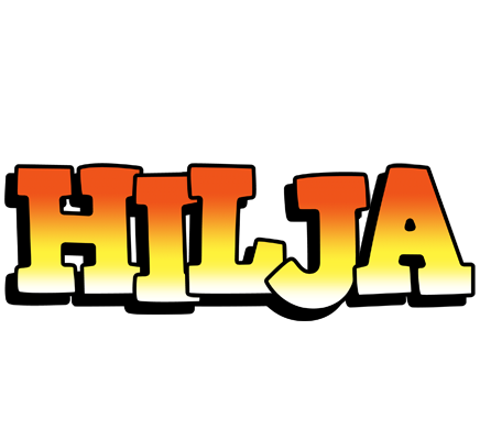 Hilja sunset logo