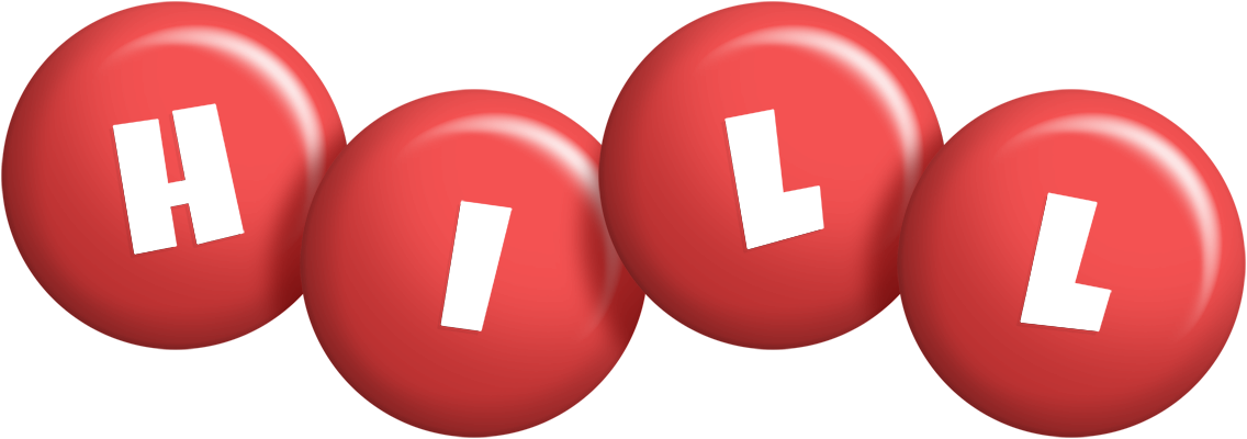 Hill candy-red logo