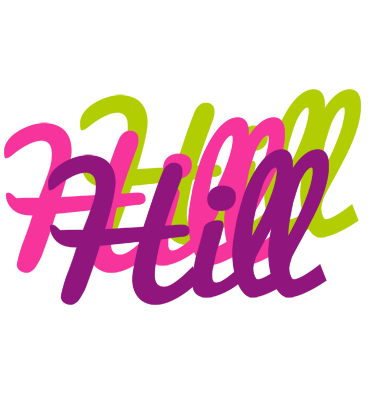 Hill flowers logo