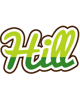 Hill golfing logo