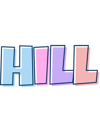 Hill pastel logo