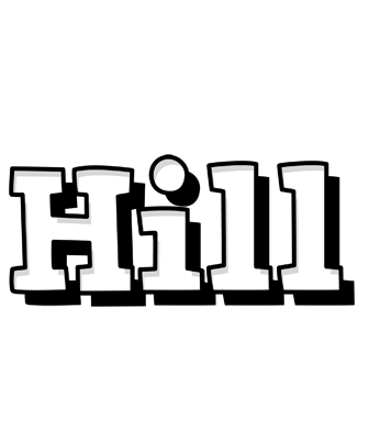 Hill snowing logo