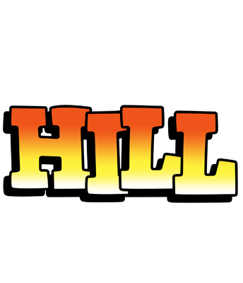 Hill sunset logo