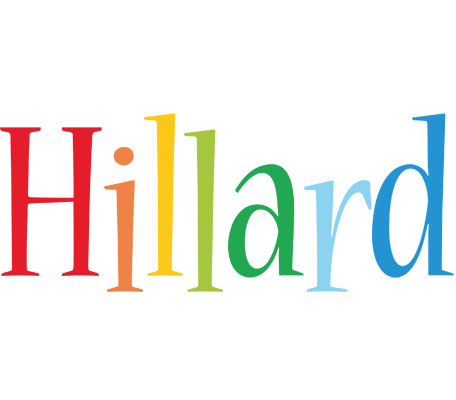 Hillard birthday logo