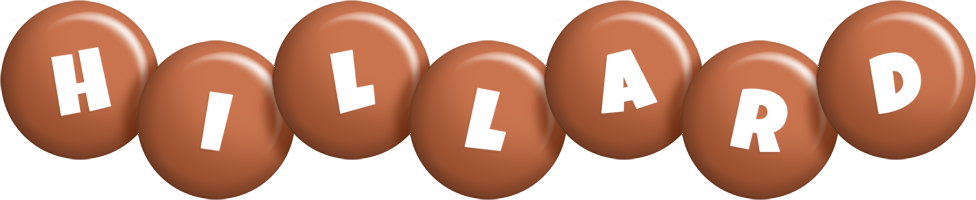 Hillard candy-brown logo