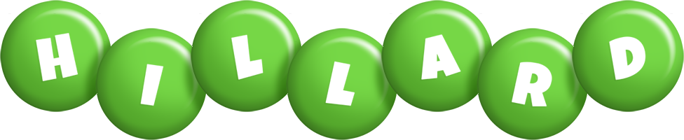 Hillard candy-green logo