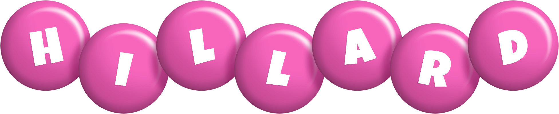 Hillard candy-pink logo
