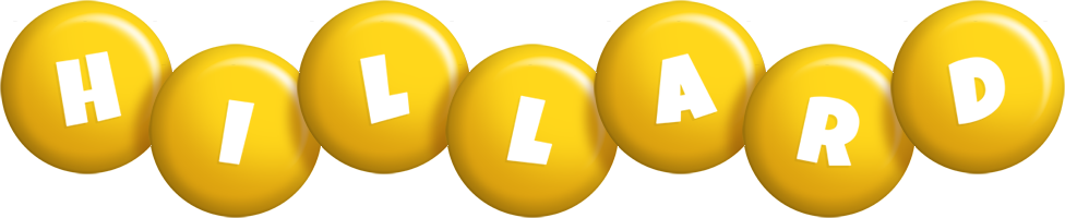 Hillard candy-yellow logo
