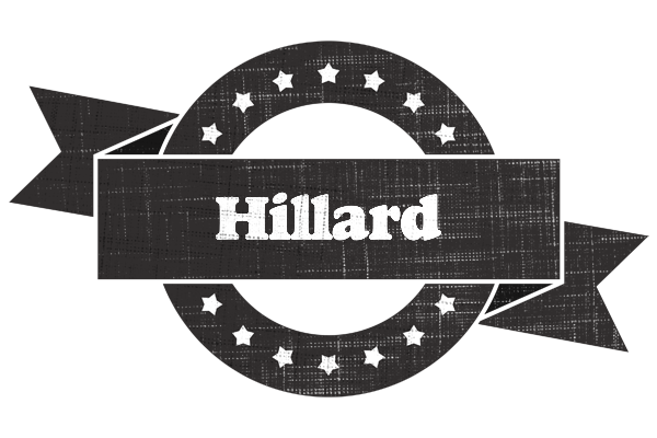 Hillard grunge logo