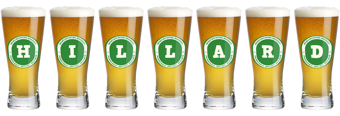 Hillard lager logo