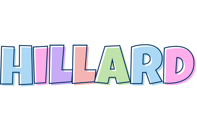 Hillard pastel logo