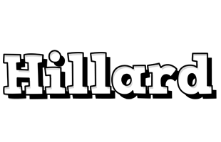Hillard snowing logo