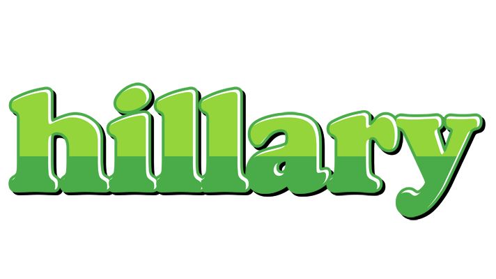 Hillary apple logo