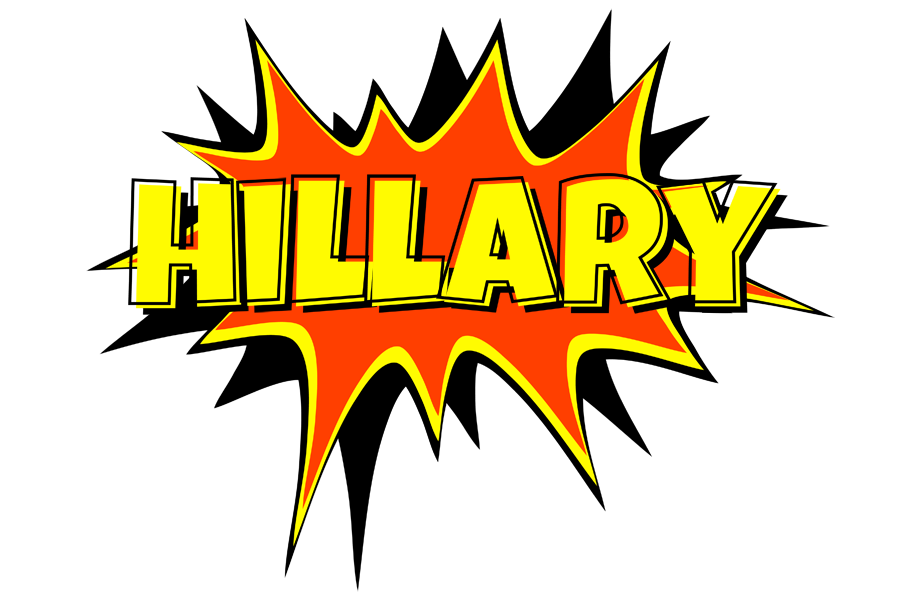 Hillary bazinga logo