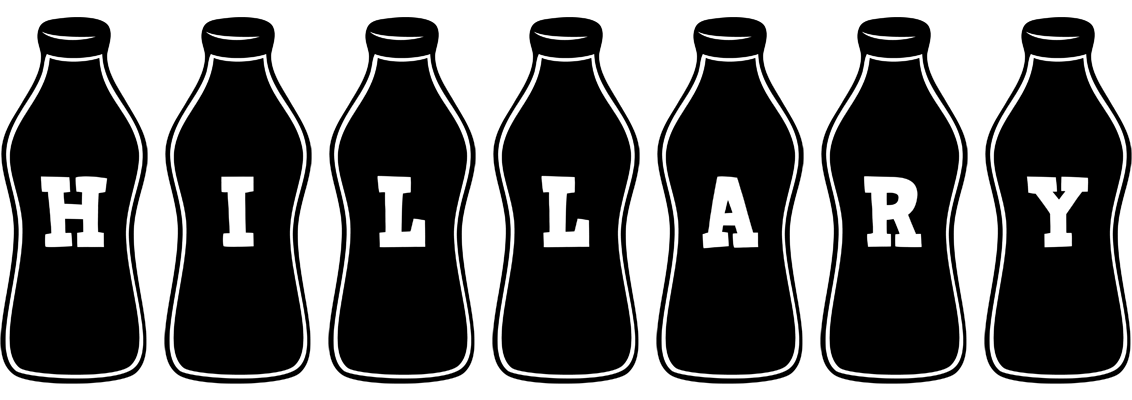 Hillary bottle logo