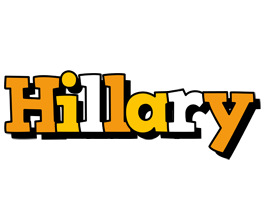 Hillary cartoon logo