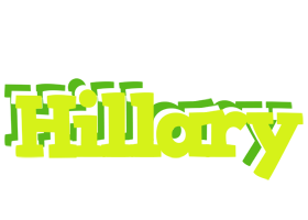 Hillary citrus logo