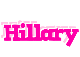 Hillary dancing logo