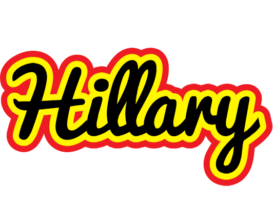 Hillary flaming logo