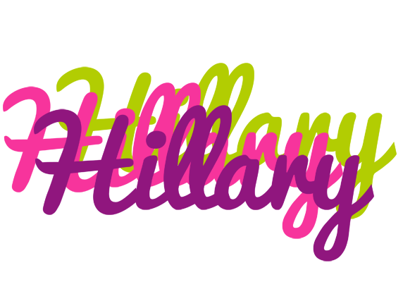 Hillary flowers logo