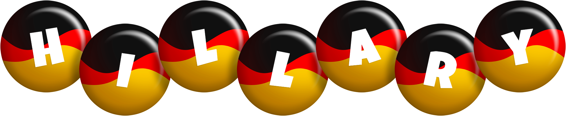 Hillary german logo