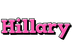 Hillary girlish logo