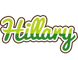 Hillary golfing logo