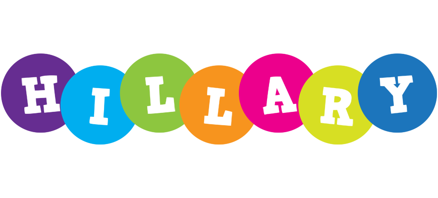 Hillary happy logo