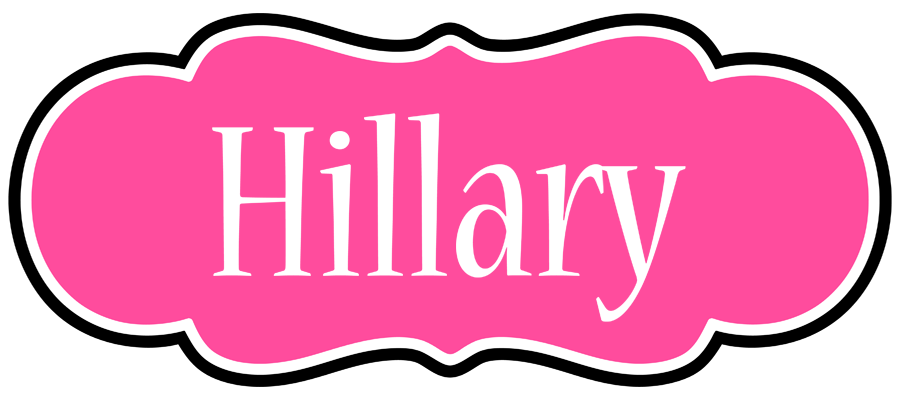 Hillary invitation logo