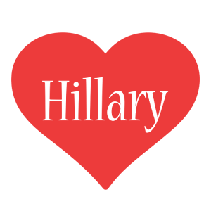 Hillary love logo