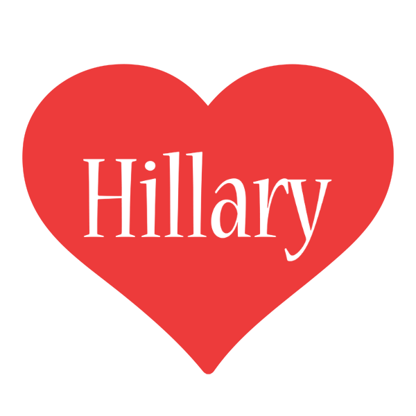 Hillary love logo