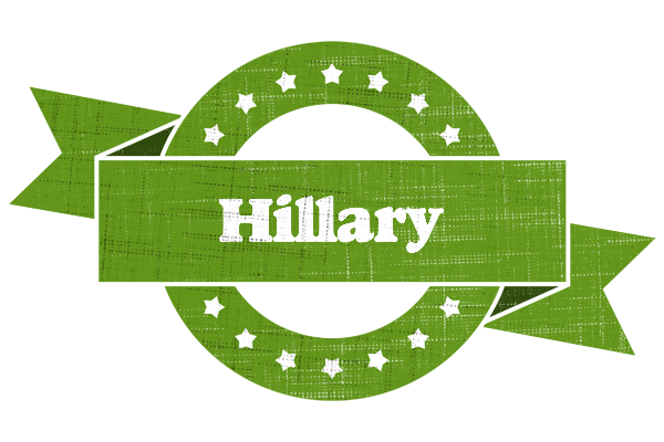 Hillary natural logo