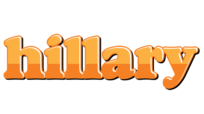 Hillary orange logo