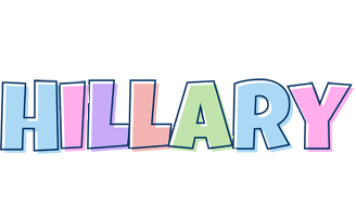 Hillary pastel logo