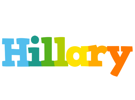 Hillary rainbows logo