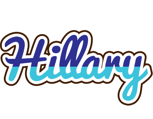 Hillary raining logo