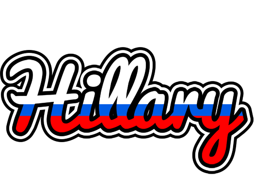 Hillary russia logo
