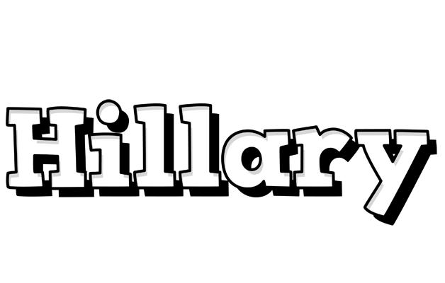 Hillary snowing logo