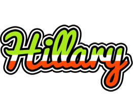 Hillary superfun logo