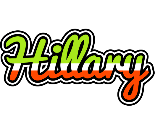 Hillary superfun logo
