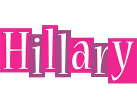 Hillary whine logo